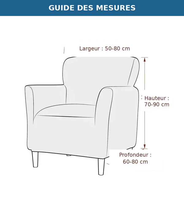 Guide des mesures – dimensions fauteuil compatible