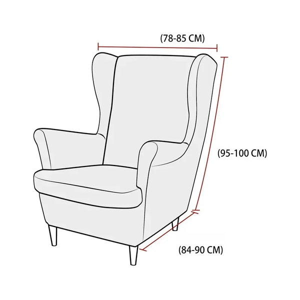 Guide des mesures – fauteuil à oreilles compatible