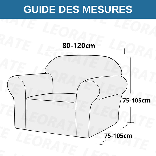 Guide des mesures housse fauteuil cabriolet