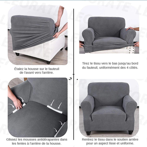 Guide installation housse fauteuil cabriolet