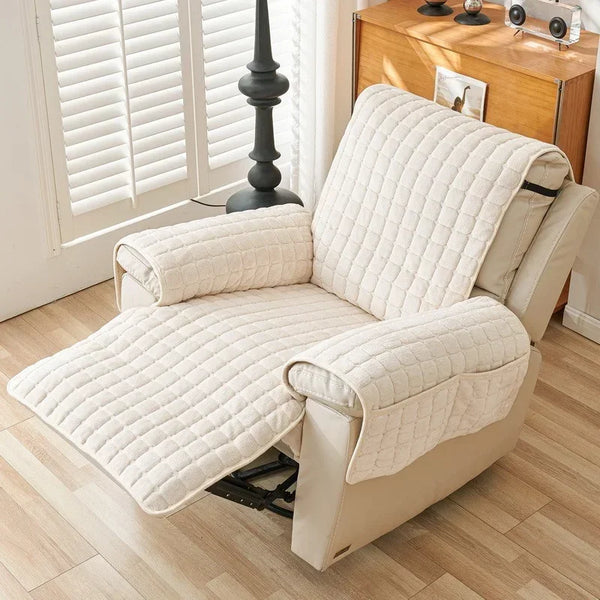 Housse fauteuil releveur électrique coloris beige