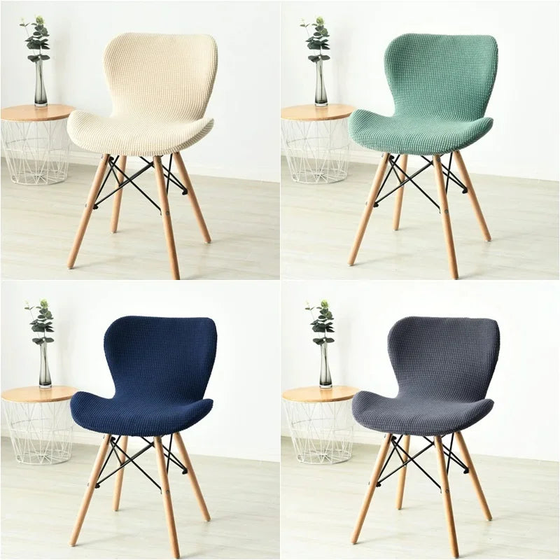 Housse chaise papillon polaire - 4 coloris scandinave