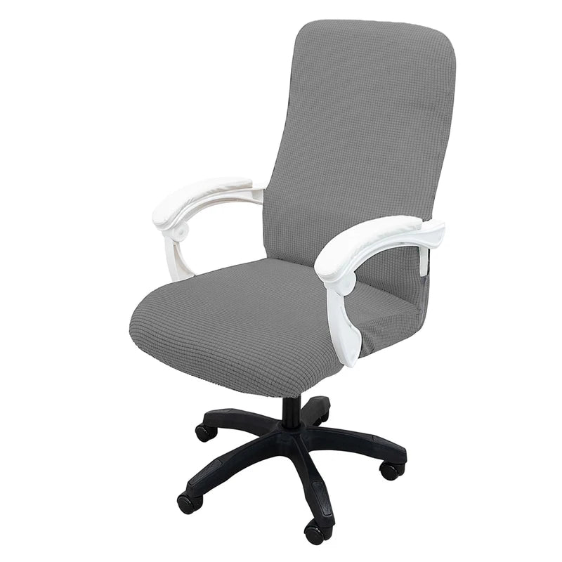 Housse fauteuil bureau Gris