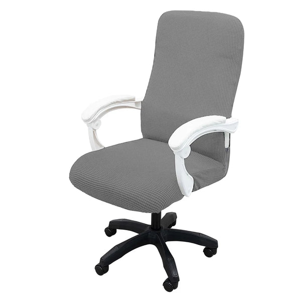 Housse fauteuil bureau Gris